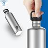 Fjbottle Бутылка для воды из нержавеющей стали 2 л для улицы, путешествий, велоспорта, спорта, большая емкость, герметичная бутылка с сумкой