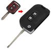 Practical Replacement 2 Button Flip Folding Remote Key Case Shell for NISSAN