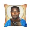 K-kanyes W-wests Забавная Подушка Чехол Аксессуары Мягкая Наволочка Декор Чехол для Подушки-плед Сиденье Разные Размеры