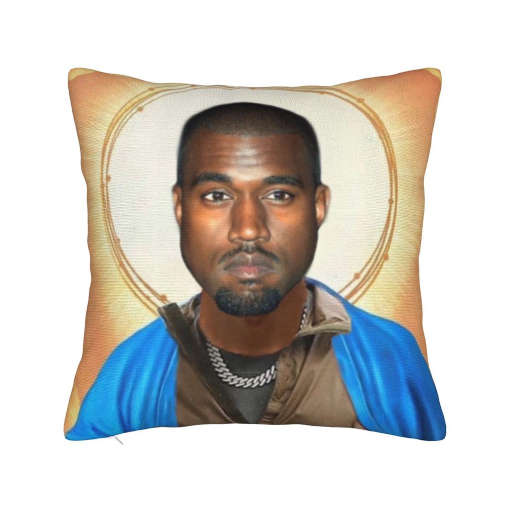 K-kanyes W-wests Забавная Подушка Чехол Аксессуары Мягкая Наволочка Декор Чехол для Подушки-плед Сиденье Разные Размеры