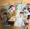 [USED] BTS Mini Photo Cards All Dharmajun 7 Pieces with Name On the Back Ormen Hanbok
