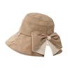Safari Hat for Cute Bow Tie Sun UPF Outdoor Work Cycling Cool Small Face Stylish [HOLRAFAN] Women, Hat, Protection, 50+, Plain, Foldable, Adjustable,