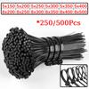 Self-locking Plastic Nylon Tie Black 5x300mm Cable Tie Fastening Ring 8*500mm Cable Tie Zip Wraps Strap Nylon Cable Tie 5*300mm