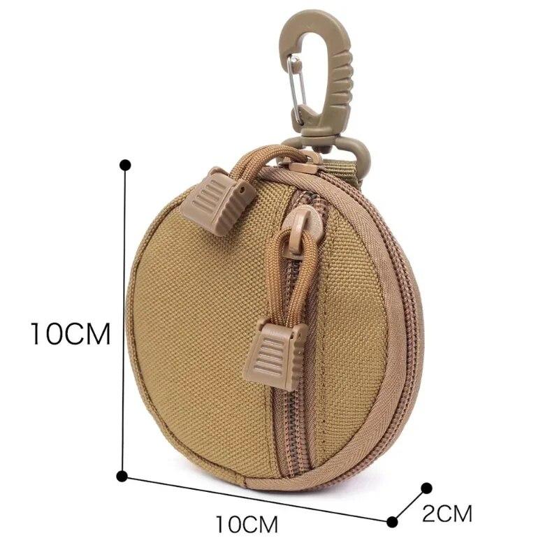 New Pouch Key Wallet Card Holder Men Coin Purses Pouch Bag Keychain Zipper Pocket Outdoor Bag Coin Bag Money Bags