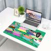 Cartoon animation Print Mouse Pad, Anti‑Slip Desktop keyboard Mat, for PC Laptop Gaming Working Daily Use, Cool Festival Surprise Gift