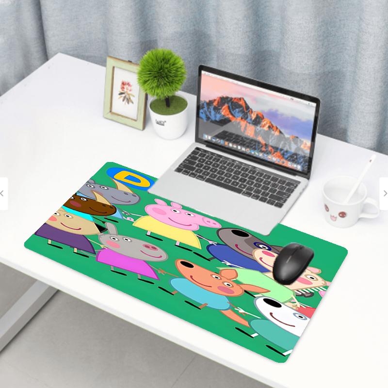 Cartoon animation Print Mouse Pad, Anti‑Slip Desktop keyboard Mat, for PC Laptop Gaming Working Daily Use, Cool Festival Surprise Gift
