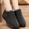 Waterproof Cotton Boots for Men and Women Couples Winter Warm Snow Boots Low-top Cotton Shoes for Men and Women