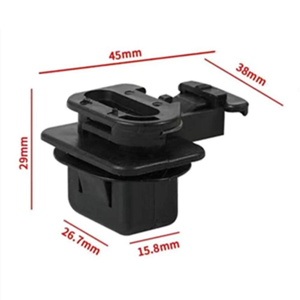 Vehicle Seat Cushion Clips 4pcs 82137-SDA-003 Accessories Black