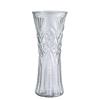 Hexagonal Clear Glass Flower Vase