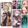 Чехол для телефона Kaedehara Kazuha Genshin Impact для Samsung Galaxy S22 Ultra S20 S21 FE S10 S10e S9 Note 10 Plus Note 20 Ultra