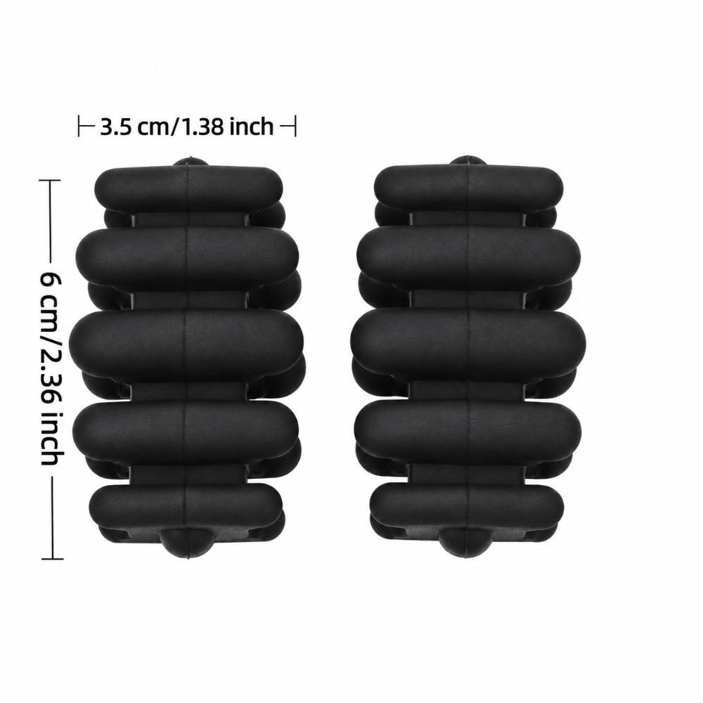 2PCS Dampening Pad Bow Limbs Stabilizer Silicone Shock Absorber Vibration Dampener Bow Hunting