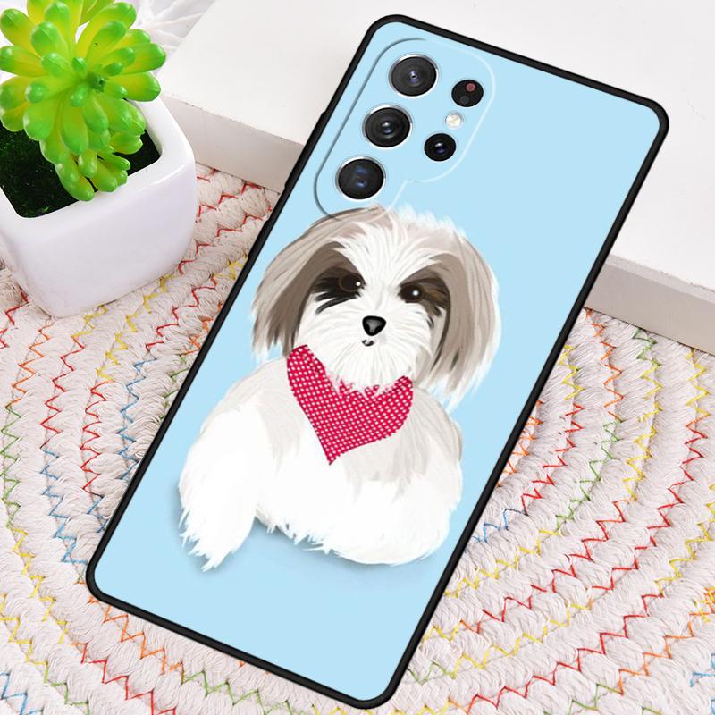 Shih Tzu Dog TPU Phone Case For Samsung Galaxy note 10 pro S26 S25 S24 S23 S22 Ultra Plus S21 FE S20 Shockproof Cover