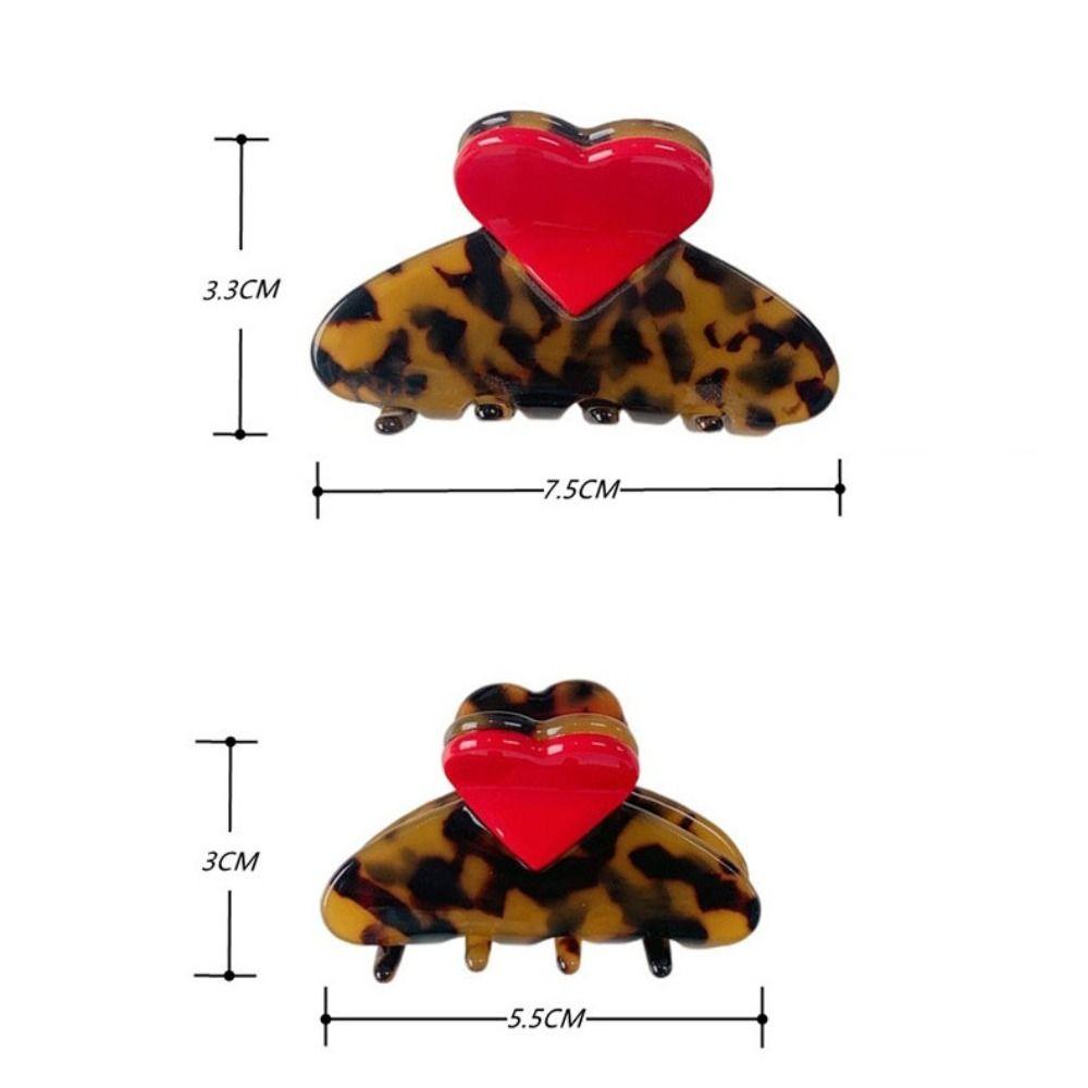 Заколка-краб для волос Love Hair Claw Аксессуары для волос Заколка Модная шпилька для волос для женщин