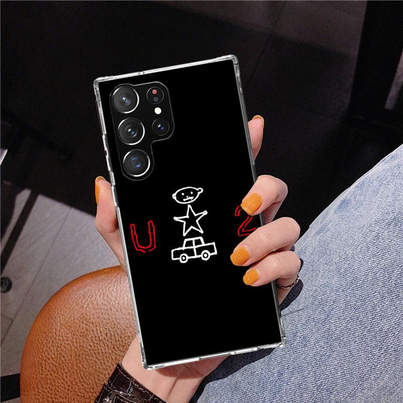 Чехол-бампер U-U2 Rock Phnoe для Samsung Galaxy S26 S25 Edge S23 S24 Ultra S22 Plus S21 S20 FE Уникальная крышка Мягкий чехол Galaxy S25 S