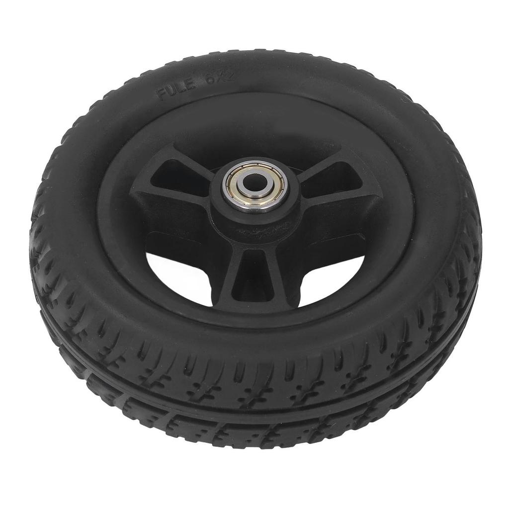 6-дюймовое колесо для инвалидной коляски PU нескользящее износостойкое прочное несущее средство для замены ходоков