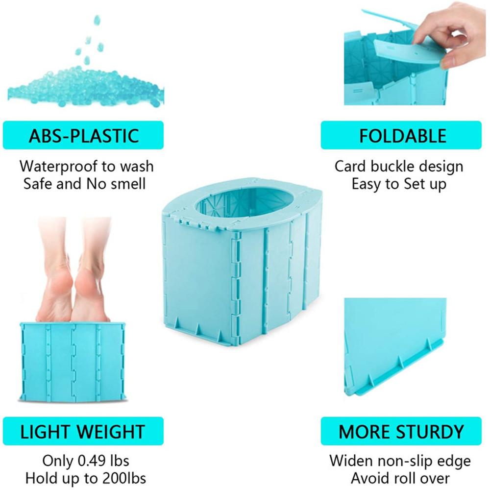 На улице Малыш Дети Путешествия Горшок Туалет Автомобильный Горшок Писсуар Портативный Складной Туалет Мобильное Сиденье