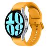 Силиконовый ремешок Для Samsung Galaxy watch 6 4 Classic 47мм 43мм 46мм Изогнутый оригинальный сменный ремешок Для Watch 7 6 5 4 40мм 44мм