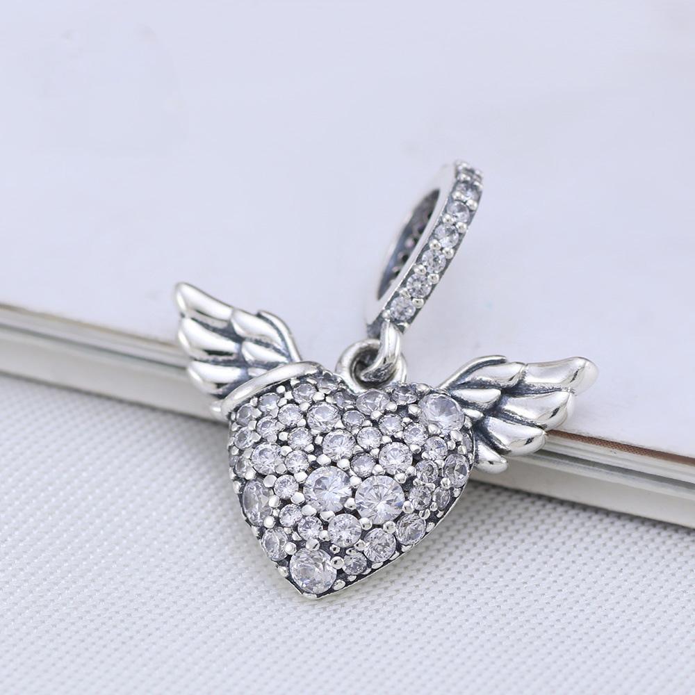 Новый S925 Стерлингового Серебра Сверкающее Паве Корона О Дерево Защитная Цепочка Шарм Шарм Подходит Оригинальный Браслет DIY Женские Ювелирные Изделия Подарок