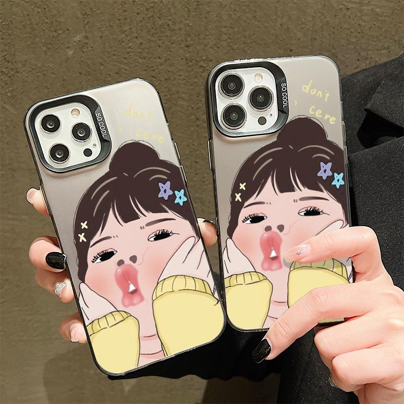 Силиконовый чехол для Vivo Y30 Y36 Y38 Y78 Y50 iPhone 17 16 15 14 13 12 11 Samsung A06 A16 A26 A36 A56 Чехол Раскрашенный своими руками Мультяшный Ударопрочный Бампер для телефона