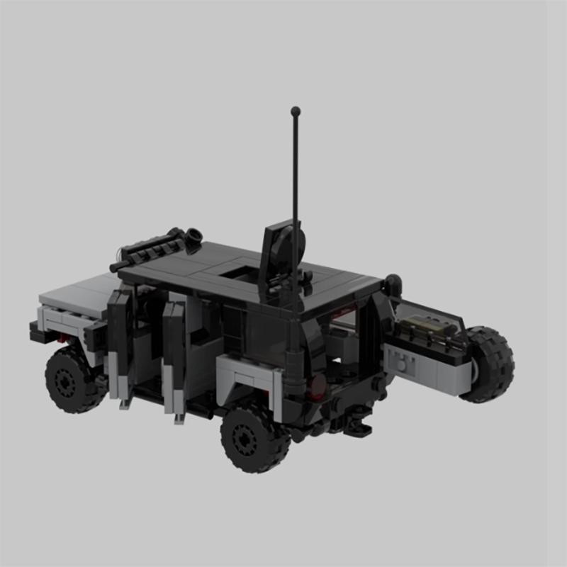 MOC-XM71 Внедорожник с 8-ю решетками электронный рисунок-головоломка конструктор беспилотный детский 269 деталей