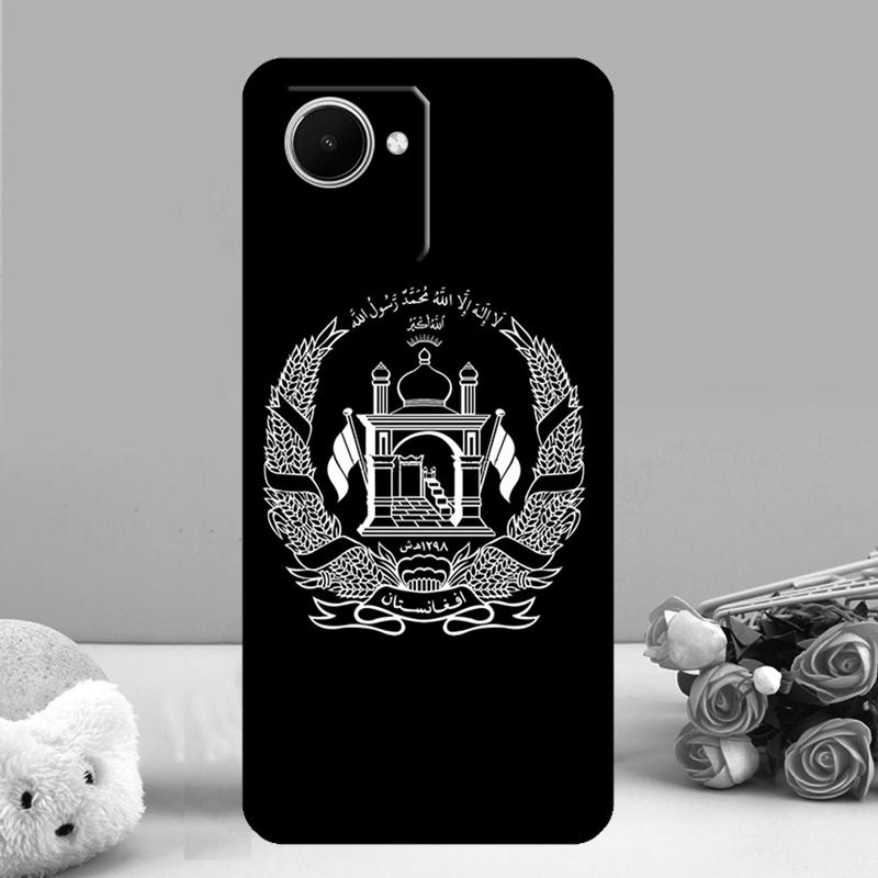 Баннер с флагом Афганистана для Realme 9 10 11 12 Pro Plus GT Neo 5 GT3 C11 C30 C31 C33 C35 C25s C21Y C51 C55 C53, чехол