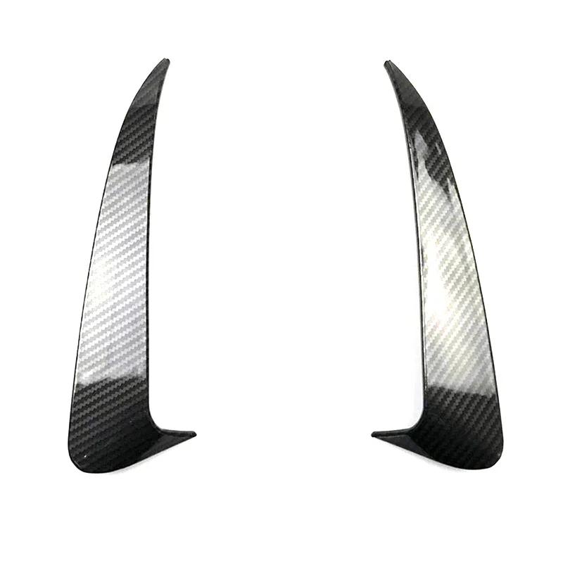 Fit For Mercedes-Benz C-Class W205 C43 C63 AMG 2014-2019 Rear Bumper Spoiler Side Canard Air Vent Cover Inserts Accessories