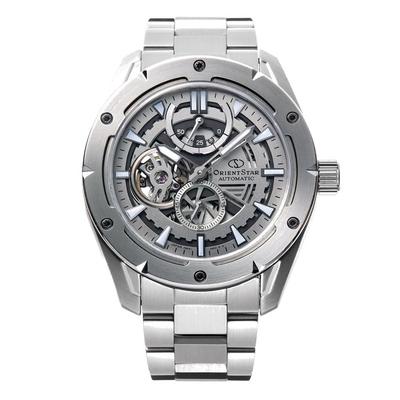 [Orient Star] Автоматические часы с скелетоном Avant-Garde RK-AV0A02S - Белый/Серебристый