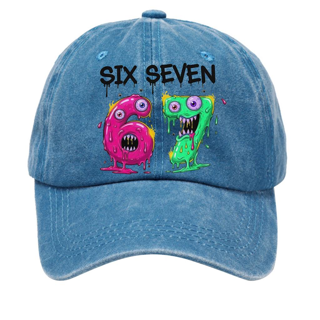 Бейсболка из стираного хлопка с принтом, состаренная, мягкий верх, джинсовая шляпа для мужчин, европейская и американская ретро-шляпа