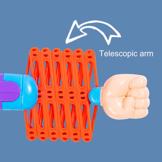 1 набор выдвижных игрушечных кулаков, шутер, кулачки, захват, рука робота, детские игры, эластичный телескопический захват, безопасная игрушка для разгрузки