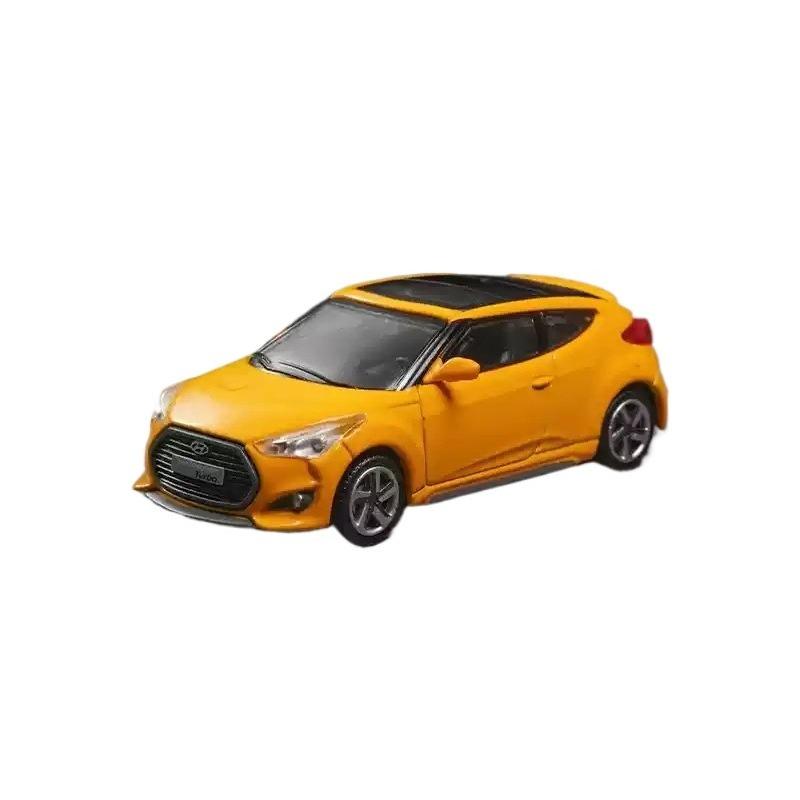 1/64 Hyundai Modern Veloster Turbo Сплав Масштабная Модель Автомобиля Литой Металл Симуляция Коллекционный Орнамент Миниатюрная Модель Автомобиля Детская Игрушка Транспортное Средство