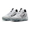 Nike Air VaporMax 2021 Flyknit GS Белые Металлик Серебристый Детские Кроссовки Черные DB1550-100