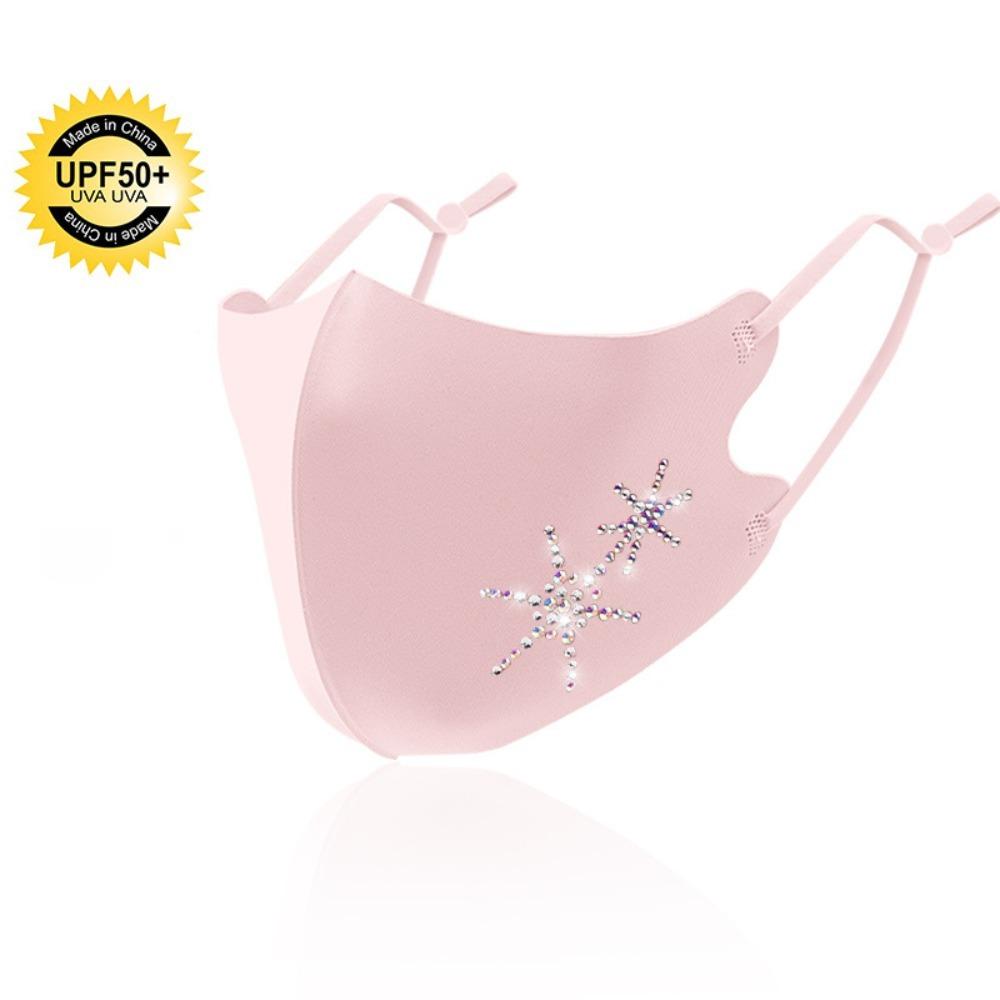 Дышащая маска из ледяного шелка, анти-УФ-защитная маска, горячая распродажа, вуаль для лица, подарок