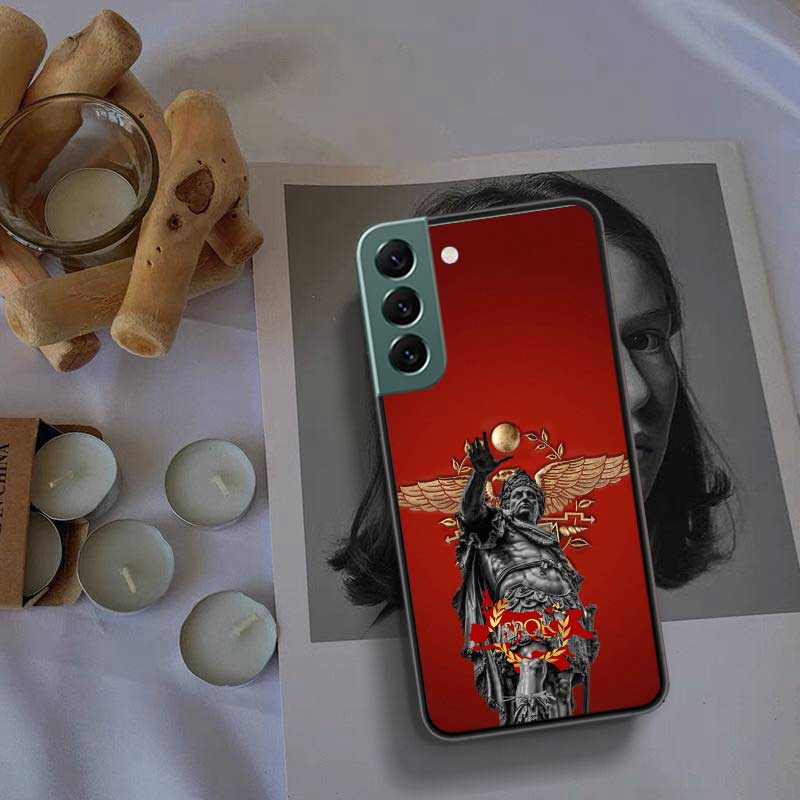 SPQR Римская Императорская Легионv Чехол для Телефона Samsung A14 A24 A34 A54 A03S A04S A13 A23 A33 A53 A73 A70 A50S A30 A40 A71 A51 A41 A31 A2