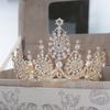 Новый стиль элегантный дворец ретро корона невеста свадьба свадебное платье ужин изысканный стиль корона девушка