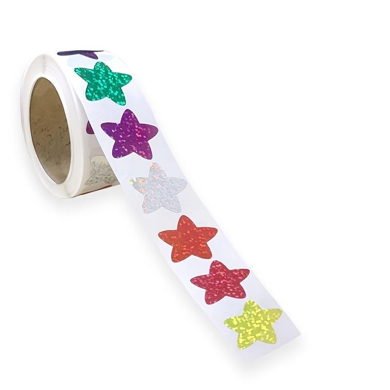 1 Roll Pack Star Sticker Gift Decoration Label Sticker
