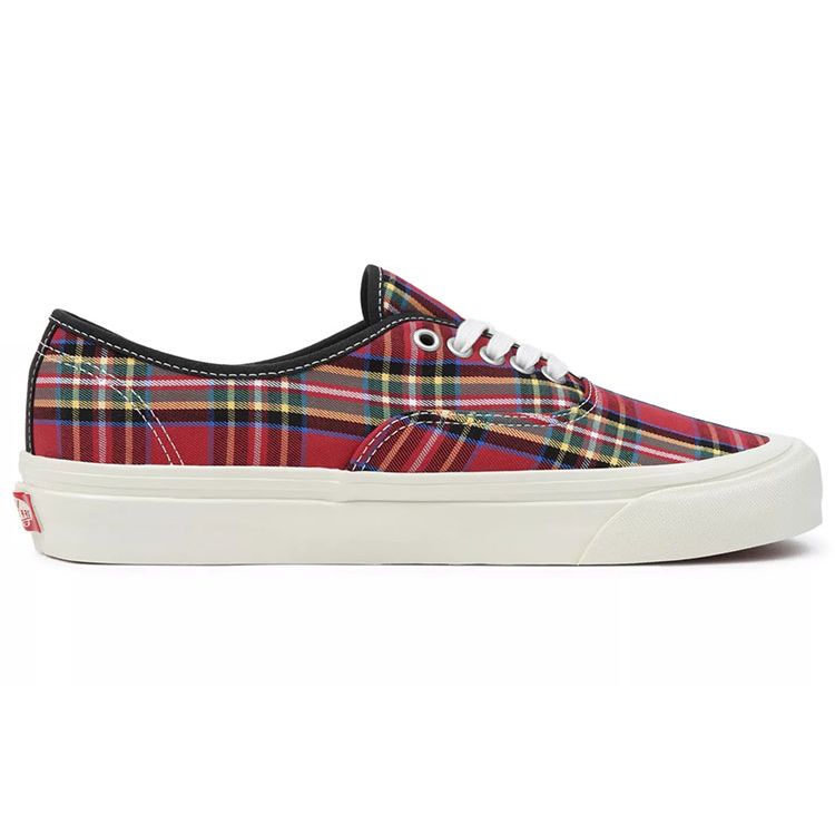Vans Оригинальные мужские и женские низкие кеды в клетку 44 DX Красно-коричневые VN0A5KX4RGR