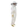 3-Layers Beekeeping Clothing Breathable Ventilated Beekeeping Suit with Round Veil Professional Beekeeper Clothing Anti Bee Suit