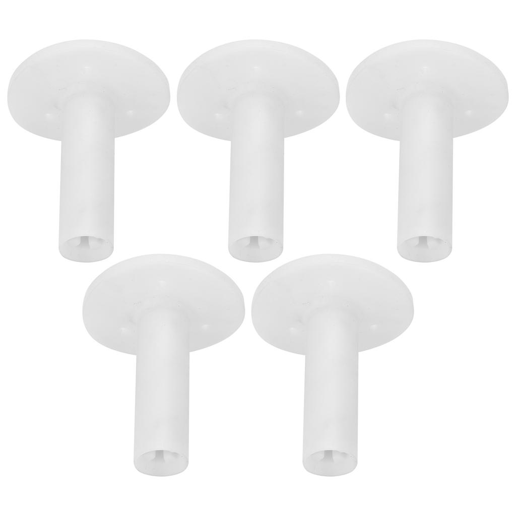 5pcs Rubber Golf Tees Driving Range Golf Training Ball Tees Holder for Practice Mat
