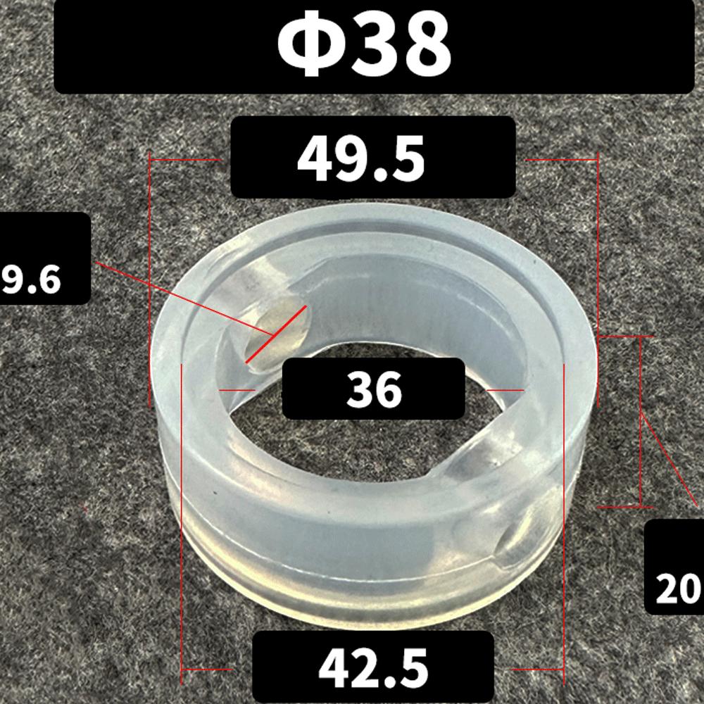 38 51 63 76 102 мм EPDM VMQ Санитарная уплотнительная прокладка Замена для 1,5" 2" 2,5" 3" 4" Tri Clamp Бабочковый клапан Домашнее пивоварение