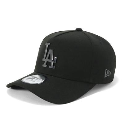 Кепка 9FORTY A-Frame MLB Los Angeles Dodgers Эксклюзив ONSPOTZ CS Металлический значок Черный Один размер