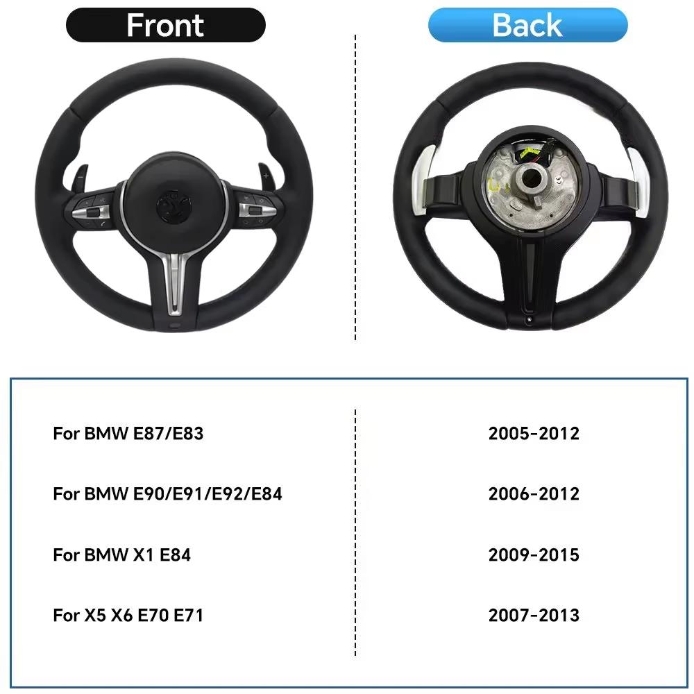 The new M-series steering wheel is suitable for BMW F01 F10 F11 F20 F21 F30 F31 F34 F32 F33 F36 F22 F23 F48 M3 M5 steering wheel automotive parts