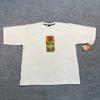 Новый с бирками, старые запасы, винтаж, Y2K, 2Pac Shakur, Winterland, Хип-хоп футболка, XL, 25x30, Белый