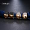 Emmaya Elegance Unique Charm Two Tone Originality Jewelry Earrings For Woman Trendy Wedding Party Gift