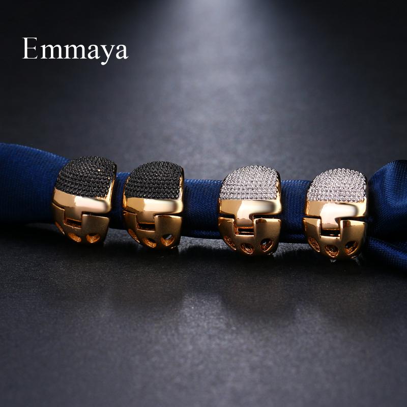 Emmaya Elegance Unique Charm Two Tone Originality Jewelry Earrings For Woman Trendy Wedding Party Gift