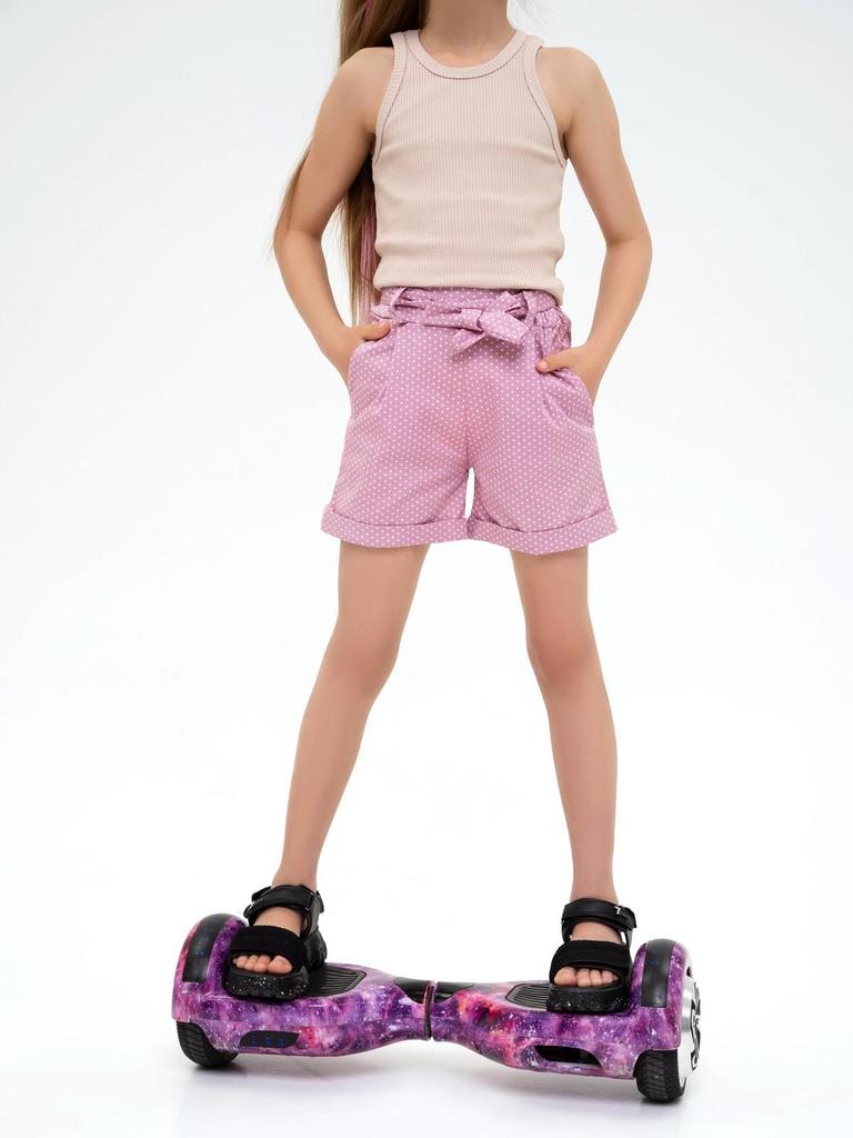 Хлопковые шорты в горошек ISSA Plus