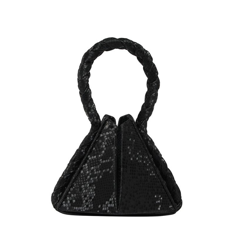 Трендовый новый дизайн продукта твист портативная геометрическая складная сумка-тоут чувство высокого класса нишевая модная сумка-мессенджер женская сумка