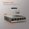 Commutateur - TENDA - TEF1106P-4-63W - 6 ports - 4 ports PoE - QoS et mode étendu