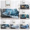 Home Decoration Plush Throw Sofa Blanket Bedspread Bed Fluffy Soft Blankets Decor Plaid Modern Halloween Merry Christmas Winter