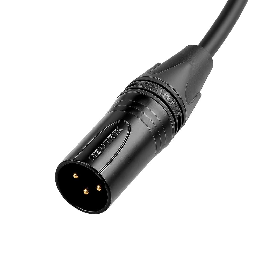 Кабели XLR Балансный Микрофонный Экранированный Совместимый с Sennheiser Sound Zaxcom 1м Alvin's 3-контактный Папа-Мама Кабель, Конструкция с Защитой от Шума, Shure,