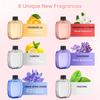 Перезаряжаемый ароматерапевтический диффузор с ультразвуковым распылением и светодиодом, меняющим цвет, для ароматизации в течение 60 дней